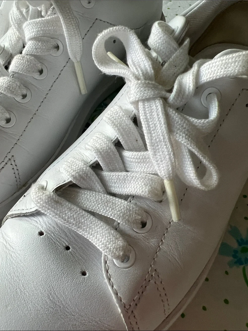 Tory Burch Leather Low Top Sneakers - 7.5